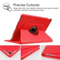 thumbnail image 4 of Case for iPad Pro 12.9 2017 10 Colors PU Leather Cover 360 Rotating Bracket Smart Cover Case iPad 12.9"2021 2020 2022 case funda (Blue,2020 iPad Pro 12.9in), 4 of 7