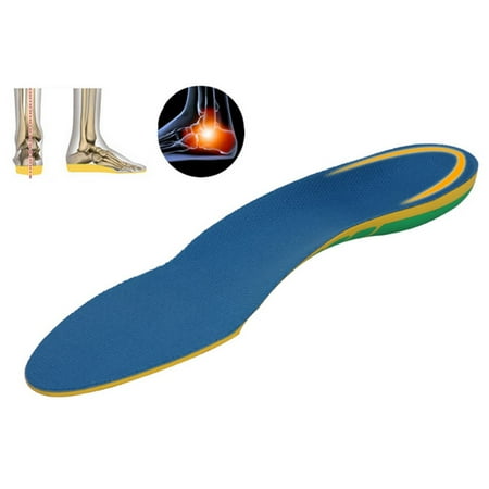 - Orthotic Insoles Arch Support Planter Fasciitis Flat Feet Pronation Pad Pair S L