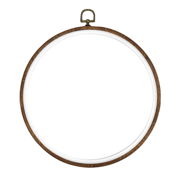 Embroidery Hoop, Wooden Circle for Embroidery and Cross Stitch Craft Sewing (Round) - 26cm