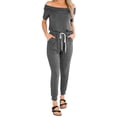 thumbnail image 5 of Gris de Femmes Vivant Ma Vie Cordon Jogger Combinaison, 5 of 5
