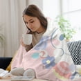 thumbnail image 7 of CINNAMOROLL Throw Blanket Cute Flannel Anime for Girls Boys Men Women, 7 of 7