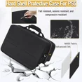thumbnail image 2 of Hard Shell Carrying Case Compatible with PS5, Travel Bag Holds PlayStation 5 Disk Digital Edition, Games and Gaming Accessories, 2 of 7
