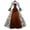 Khaki, variant on MuXiKeJi Clothes Cosplay Women Plus Size Gothic Court Style Midi Dress Long Sleeve A Line Party Gown Fashion Elegant