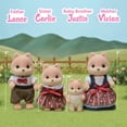 thumbnail image 2 of Toy Calico Critters Ternurines Caramel Dog Family con figuras de casa de muñecas, 2 of 7