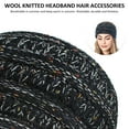 thumbnail image 5 of Lieonvis Knitted Headband Breathable Warm Ear Warmers Soft Elastic Woolen Headband for Women Girls Stretch Turban Head Wraps Hair Accessories for Daily Wear and Sport, 5 of 6