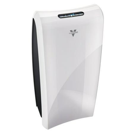 Vornado AC550 Whole Room True HEPA Air Purifier, 335 Sq Ft Coverage, Ice White