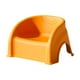 thumbnail image 1 of Taburete pequeño para niños, silla para niños con respaldo, cómodo y antideslizante para cambiar zapatos. Naranja, 1 of 9
