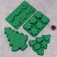 thumbnail image 7 of 1PC Christmas Silicone Molds Christmas Chocolate Molds Candy Molds for Baking Sweet Treats, Cake Xmas Gift Handmade Soap Candles with Shape of Christmas Tree, Santa Head Party Decoration, 7 of 7