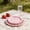 Pink(25PCS), variant on 25 PCS Pink Paper Plates 7 Inch, Scalloped Paper Plates Disposable Cake Dessert Dinner Plate for Birthday Baby Shower Wedding Party Decorative Supplies (Pink, 7 INCH)
