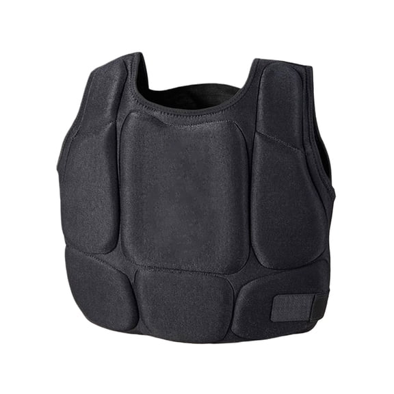 Professional Chest Guard Impacts Protections Sweat Resistant Adjustable for Karate Taekwondo Practitioners All Ages