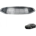 thumbnail image 3 of SHZAITOR Front Upper Bumper Grille For 2017/2018 Ford Fusion Chrome Grill HS7Z-8200-AA, 3 of 7