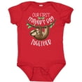 thumbnail image 3 of Inktastic Our 1st Mothers Day Together Cute Mom and Baby Sloth Boys or Girls Baby Bodysuit, 3 of 5