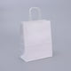 thumbnail image 5 of 10/20/30/40/50 piezas/lote de bolsas de papel Kraft con asas, bolsas de embalaje de regalo para tienda, ropa, suministros de boda y Navidad, kit de bolsos, 5 of 5