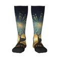 thumbnail image 1 of Balery 2025 New Year 5 Calcetines novedosos Calcetines deportivos Calcetines hasta la rodilla Calcetines de algodón Calcetines originales y geniales, 1 of 6