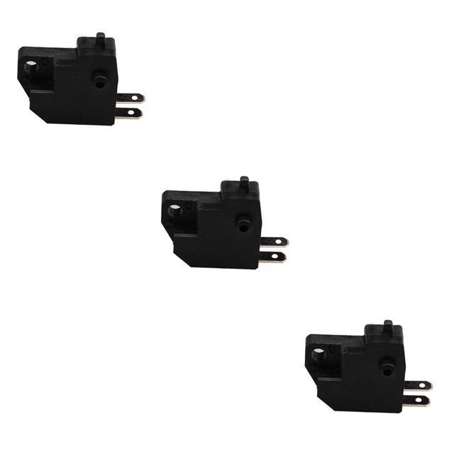 Riwesomey Front Light Switch Adjustable Left Brake Motorbike Light Switch Control Handlebar Motorcycle Spare Brake Stop Parts Disjunctor Type1 Riwesomey CBP044270