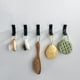 thumbnail image 1 of Paquete de 5 ganchos autoadhesivos, ganchos dobles para toallas de baño, soporte de pared autoadhesivo para cocina, baño, oficina, armario, aluminio, negro JM, 1 of 5