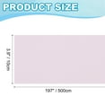 thumbnail image 2 of Uxcell 393"x3.9" Papel Tapiz Rosa Claro, Papel Tapiz Autoadhesivo, Papel Contacto Rosa de Color Sólido de Vinilo Decorativo para Cubrir Paredes, 2 of 7