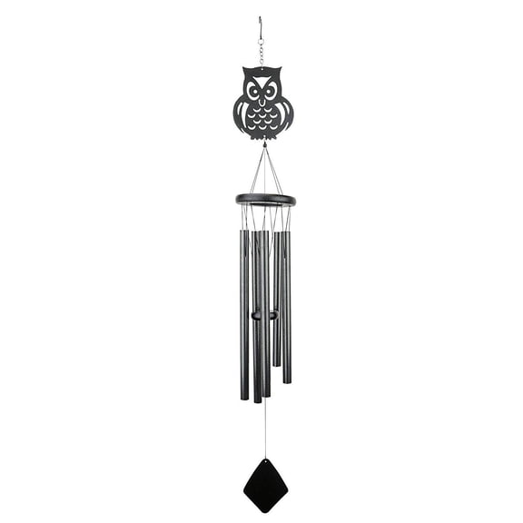 Red Carpet Studios Shadow Wind Chimes, Owl