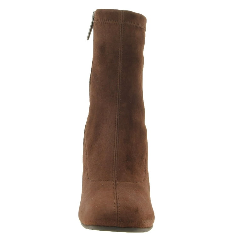 Aquatalia brown top suede ankle boots