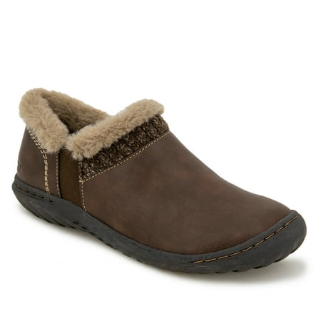 

JBU By Jambu Womens Jade Fur Lined Oxford Flat Adult Dark Brown 6 M US