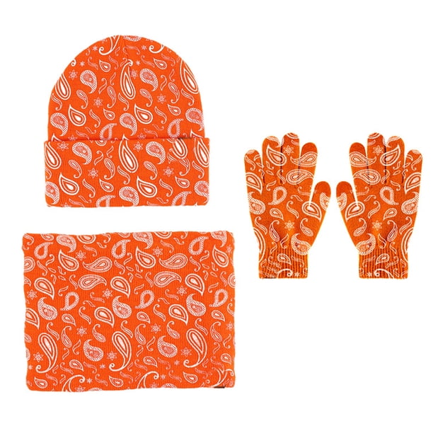 Gorro de invierno, bufanda, guantes, gorro de punto para nieve, gorro de calavera, manoplas con pantalla táctil, bufandas circulares para mujer