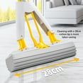 thumbnail image 3 of fastboy Quick-drying And Efficient Household Sponge swob For Easy Cleaning On Any Floor Squeezing Water PVA Absorb Hairs 28cm Extra Thick Rod, 3 of 6
