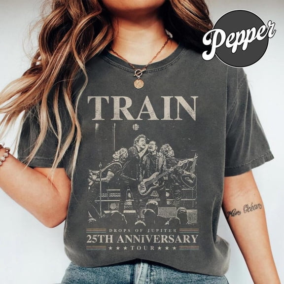 Train Band Drops Of Jupiter Tour 2026 Vintage Unisex T-shirt