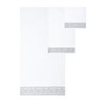 thumbnail image 3 of Modern Threads Allie Jacquard Border 6-Piece Cotton Towl Set, Haze, 3 of 14