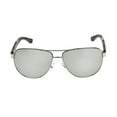 Panama Jack Men's Silver Mirrored Aviator Sunglasses OO01