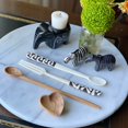 thumbnail image 4 of Long Batik Bone Appetizer Forks, Set of 2, 4 of 7