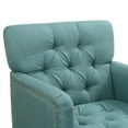 thumbnail image 3 of Morden Fort Velvet Accent Chair for Living Room Dinning Room Club Office GREEN, 3 of 7