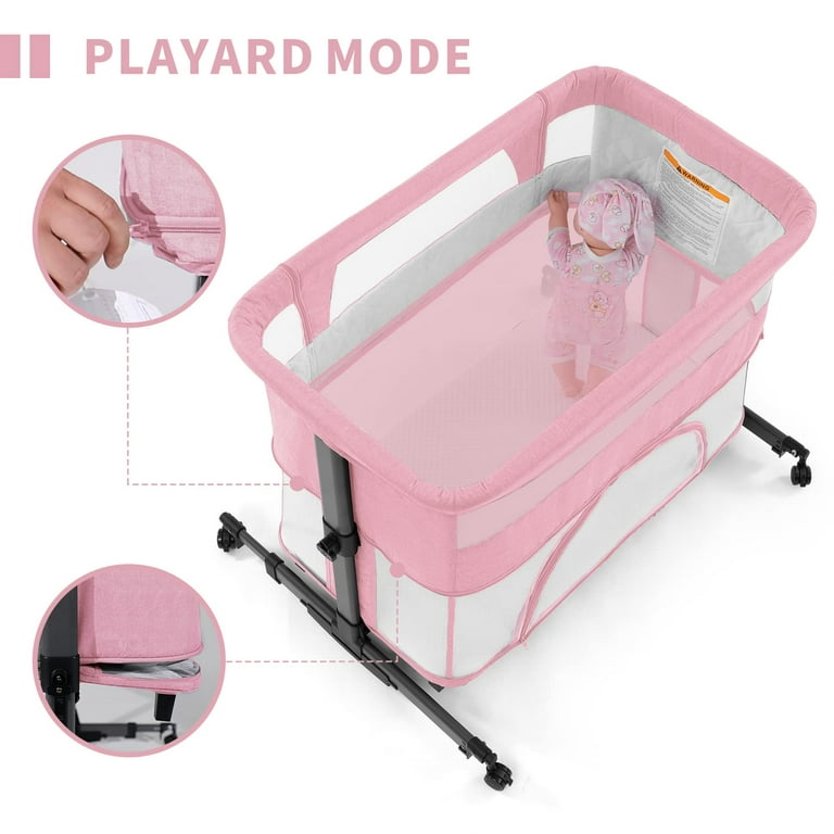 Baby Cradles Bassinets Foldable Portable Cribs For Baby Cradle Swing Lift  Bed Baby Bedside Sleeper Berco Portatil Para Bebe Cot - Baby Cribs -  AliExpress