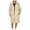 White, variant on BangWanChi Women's Cotton-padded Jacket Long Women's Fall And Winter Long Sleeved Warm Cotton Jacket Bread