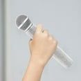 thumbnail image 4 of Tachiuwa Microphone Sans Fil Jouet de Simulation pour Chant Décoratif Blanc, 4 of 6