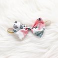thumbnail image 6 of KVPLBQFD Baby Girls Summer Outfits Newborn Ruffle Short Sleeve Tops Floral Suspender Dress Shorts Sets with Bowknot Headband 0-12 Months Baby Girl Clothes, 6 of 9