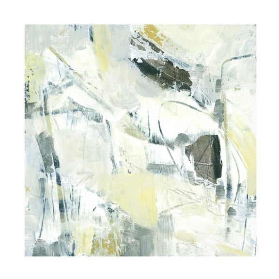 Trademark Fine Art June Erica Vess Citron Graffiti II Canvas Wall Art