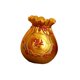 thumbnail image 1 of Figura de bolsa de dinero Feng Shui, estatua de bolsa de la suerte, florero, adorno de escritorio para Oro, 1 of 9