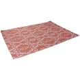 thumbnail image 3 of Northlight 4' x 6' Pink Abstract Pattern Rectangular Outdoor Area Rug, 3 of 4