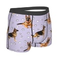 thumbnail image 4 of Uemuo German Shepherd Dog Pattern Men's Boxer Briefs,Trunk Anti-Chafing,Comfortable, Durable, and Stylish Underwear-Small, 4 of 9