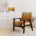 thumbnail image 2 of Designart "Amber Glow III" Upholstered Abstract Landscape Accent Chair and Modern & Contemporary Arm Chair - Multiple Color & Pattern, 2 of 7