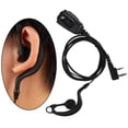 thumbnail image 5 of Auriculares de cabeza K con enchufe de 2 pines, auriculares grandes con botón PTT, Walkie Talkie, Radio, 5 of 5