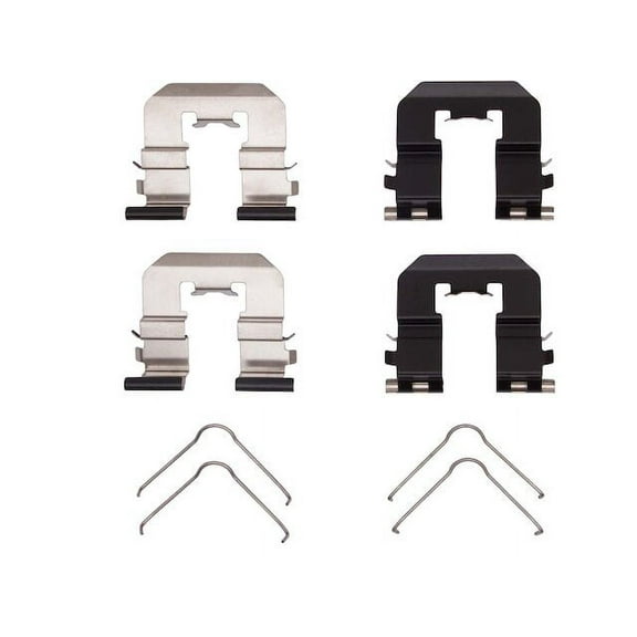 Rear Brake Hardware Kit - Compatible with 2013 - 2018 Hyundai Santa Fe Sport 2014 2015 2016 2017