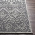 thumbnail image 3 of Hauteloom Coxswain Wool Living Room, Bedroom Area Rug - Gray - 6' x 9', 3 of 5