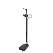 Healthometer 402KLWH Beam Scale w/ Height Rod/Wheels-390 lb/177 kg