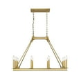 thumbnail image 6 of Z-Lite 482-10L-OBR Island Lighting Olde Brass Steel Barclay Olde Brass, 6 of 8