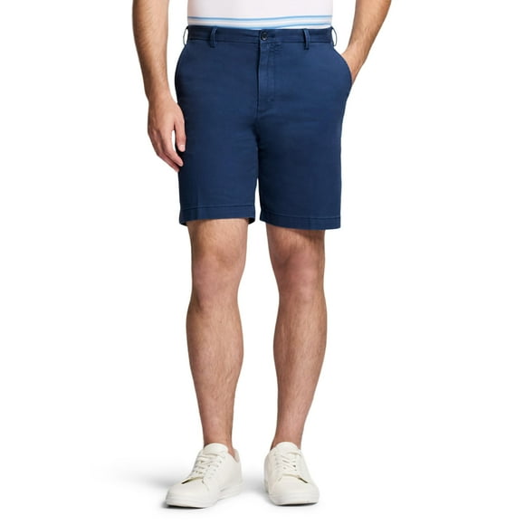 Bermuda Chino IZOD Saltwater para Hombre en Azul Cadete Talla 32