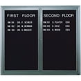 thumbnail image 3 of AARCO Outdoor Directory Cabinet Enclosed Wall Mounted Letter Board, 3 of 5