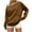 *Brown, variant on ClodeEU Womens Off Shoulder Sweatshirt ,Long Sleeve Pullover with Pockets Red,Womens Plus M