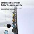 thumbnail image 4 of Cooling Fan for PS5 with 3 Adjustable Speed Silent Cooling Fans and RGB Light, PS5 High Efficiency Cooling System Accessory with 2.0 USB HUB, Suitable for PS5 Disc and Digital Edition, 4 of 7