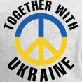 thumbnail image 3 of CafePress - Together With Ukraine Women's Long Sleeve T Shirt - Women's Long Sleeve Graphic Casual T-Shirt, 3 of 4